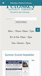 Mobile Screenshot of petoskeylibrary.org